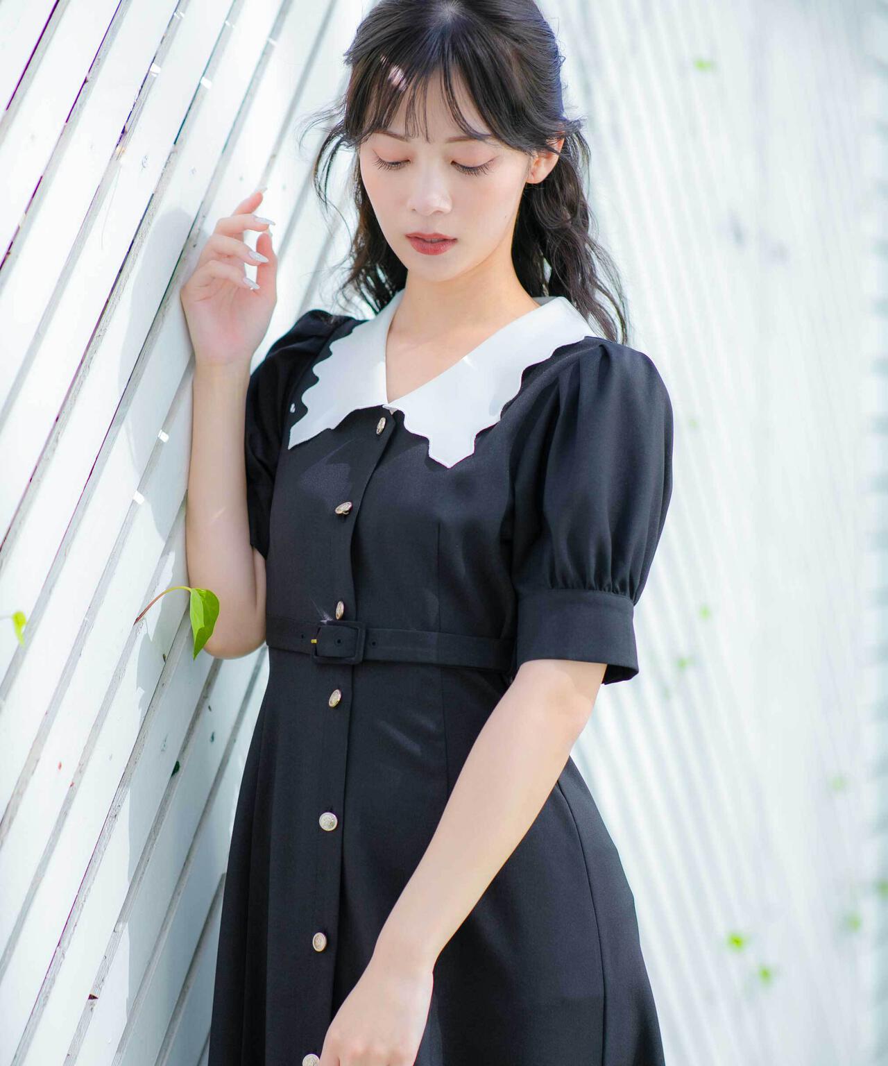 スカラップカラーワンピース | JILL by JILL STUART（ジル バイ ジル