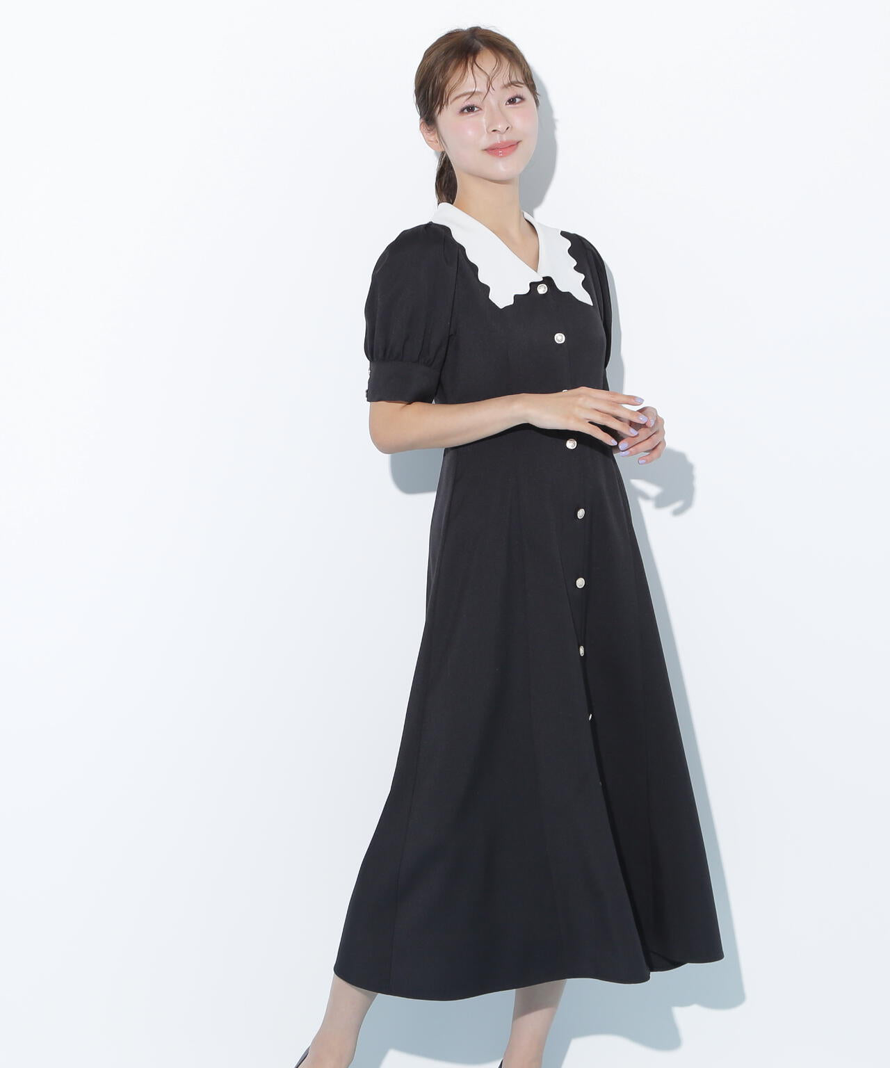 スカラップカラーワンピース | JILL by JILL STUART（ジル バイ ジル