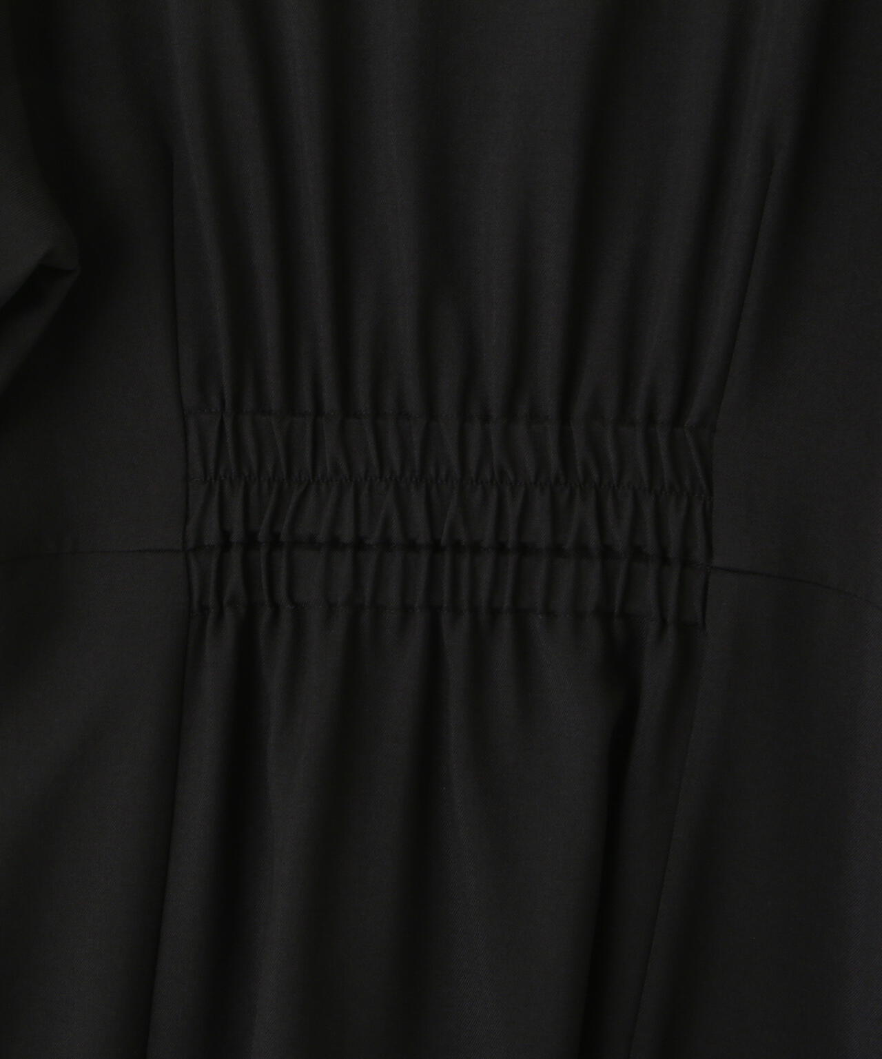 スカラップカラーワンピース