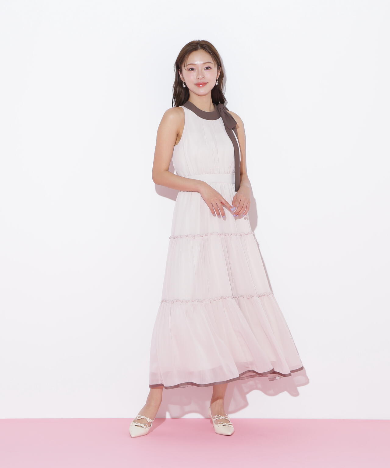 JILLbyJILLSTUART ホルターネックティアードワンピース タグ付 ホルターネックティアードワンピース | JILL by JILL STUART