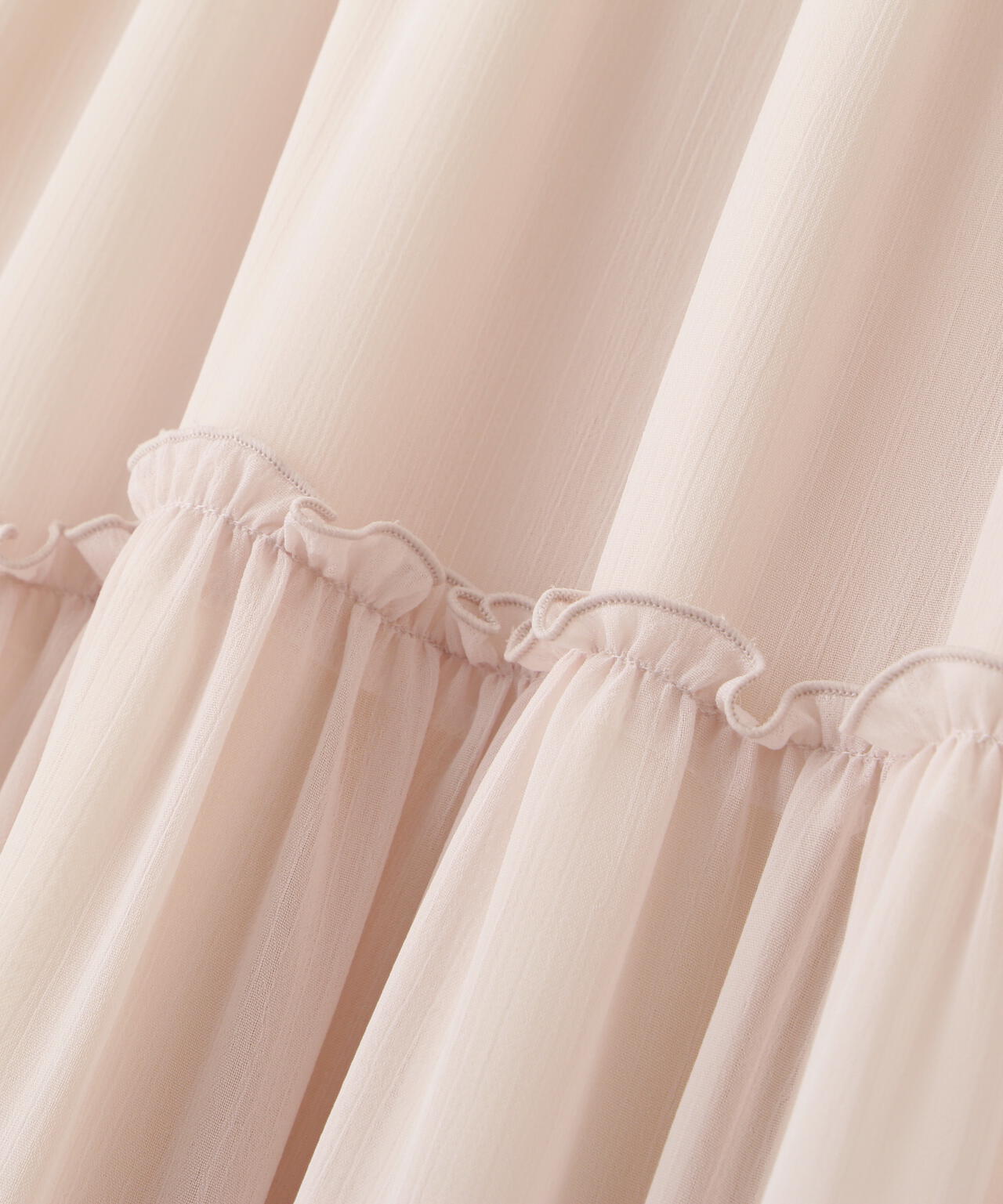 ホルターネックティアードワンピース