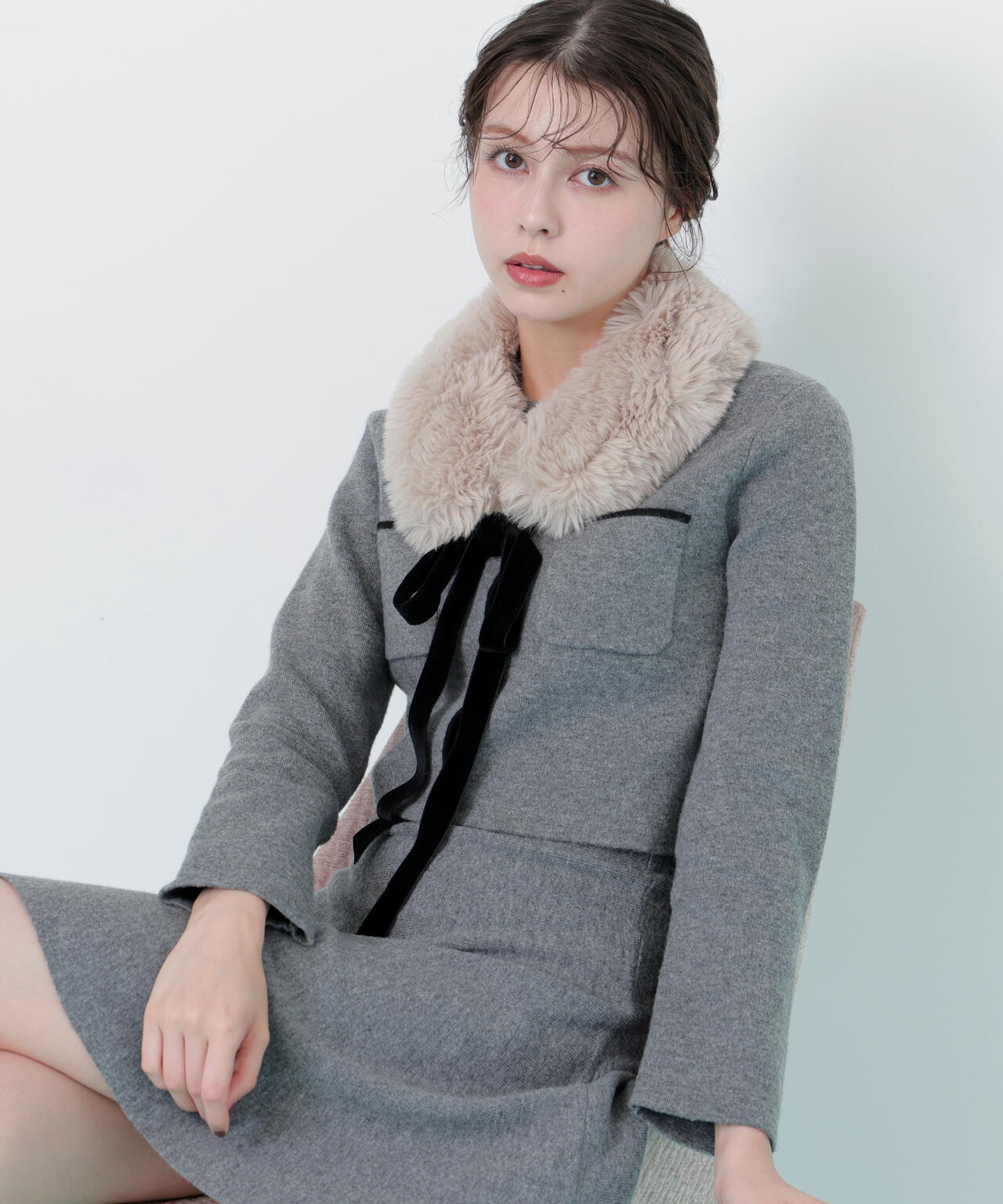 ファーティッペットニットセットアップ | JILL by JILL STUART（ジル