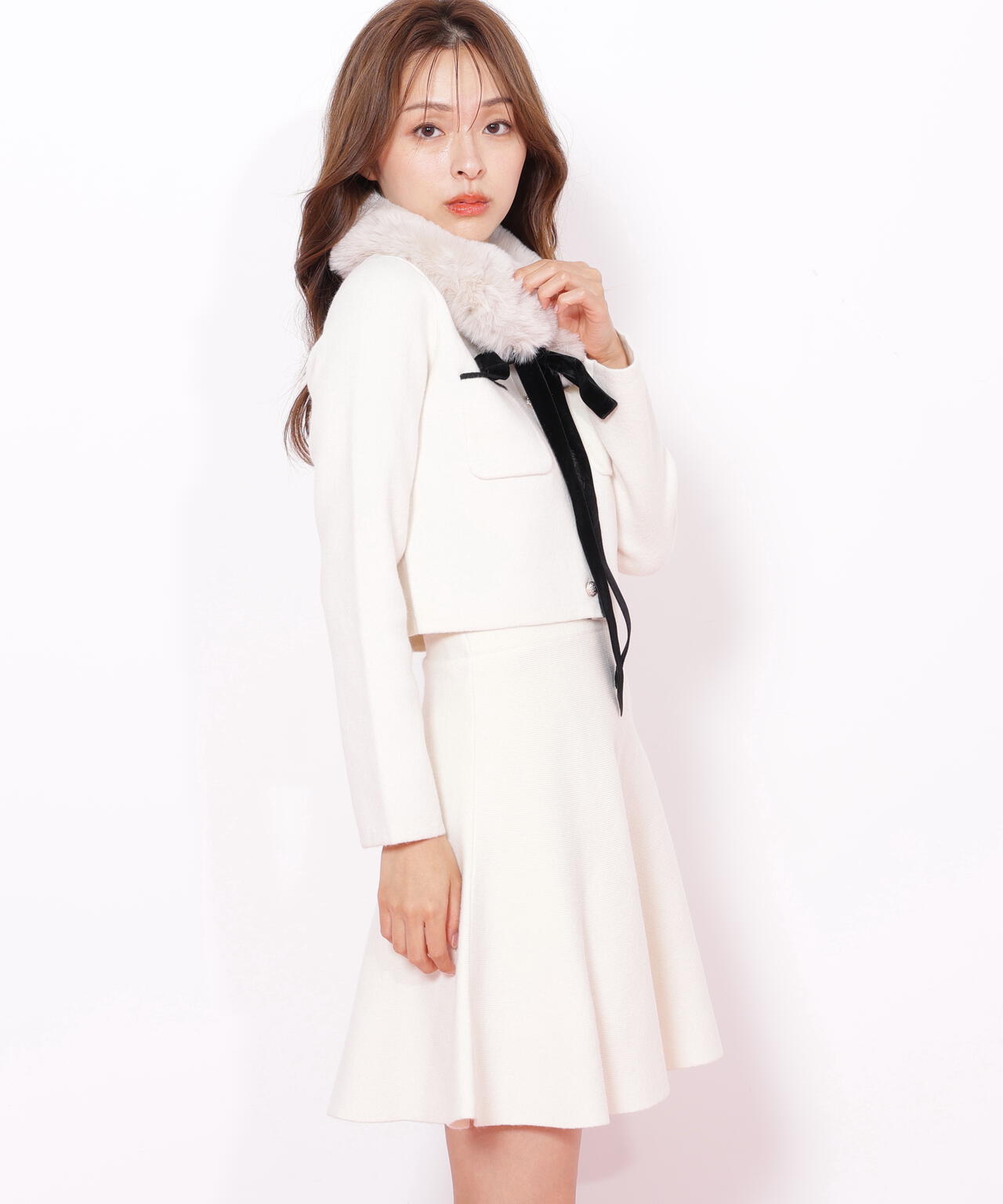 ファーティッペットニットセットアップ | JILL by JILL STUART（ジル