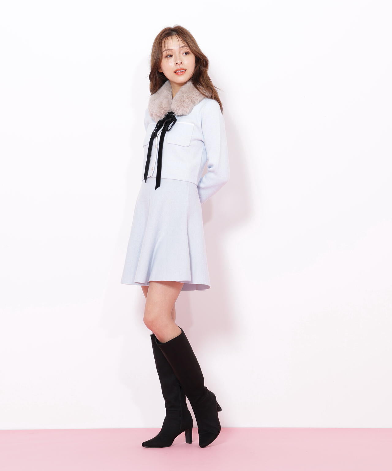 5点セット jubeat ユビート ジャケットハンドタオルコレクション 2WAYストレッチフラノ スタンドテーラードジャケット（01-10JE01