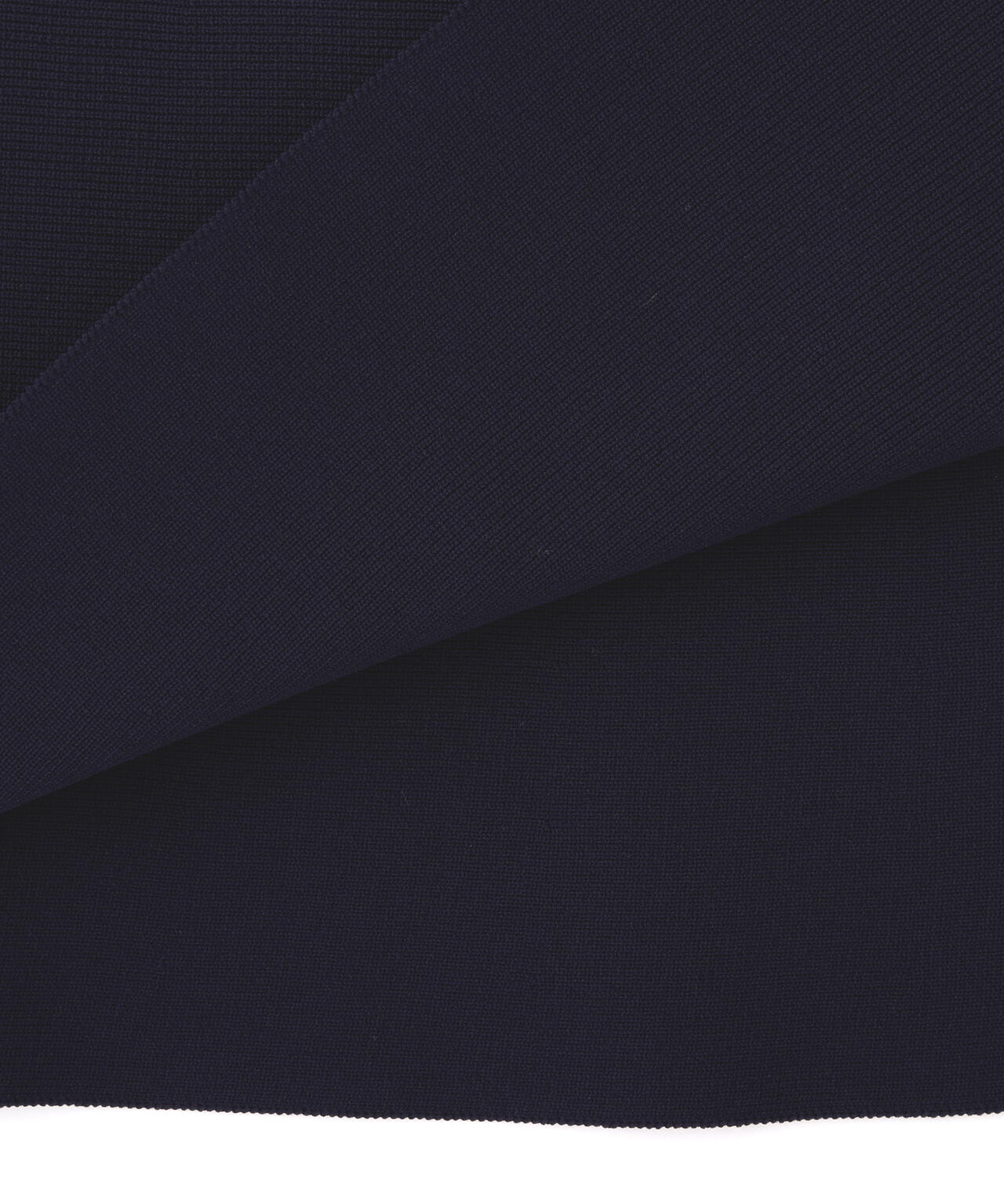 ダブルカラーニットワンピース