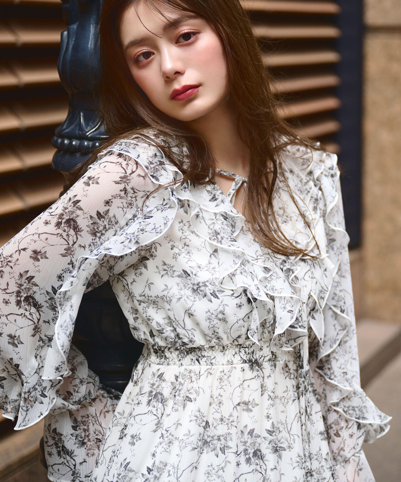 フリルミニワンピース