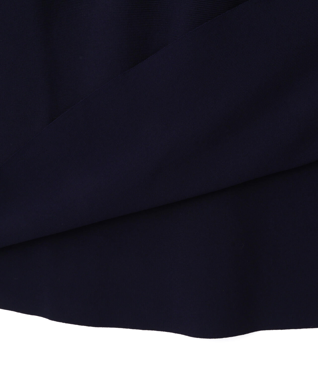 ミックスツイード切替ニットワンピース