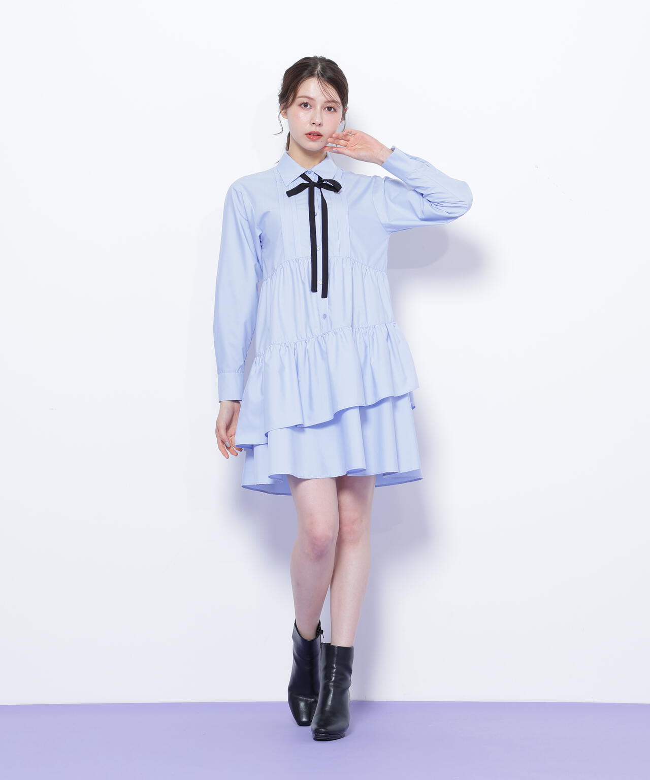 ティアードミニシャツワンピース | JILL by JILL STUART（ジル バイ
