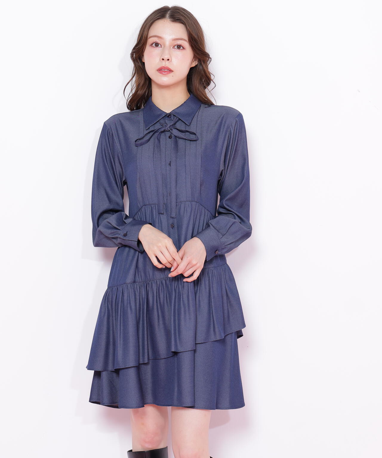 ティアードミニシャツワンピース | JILL by JILL STUART（ジル バイ