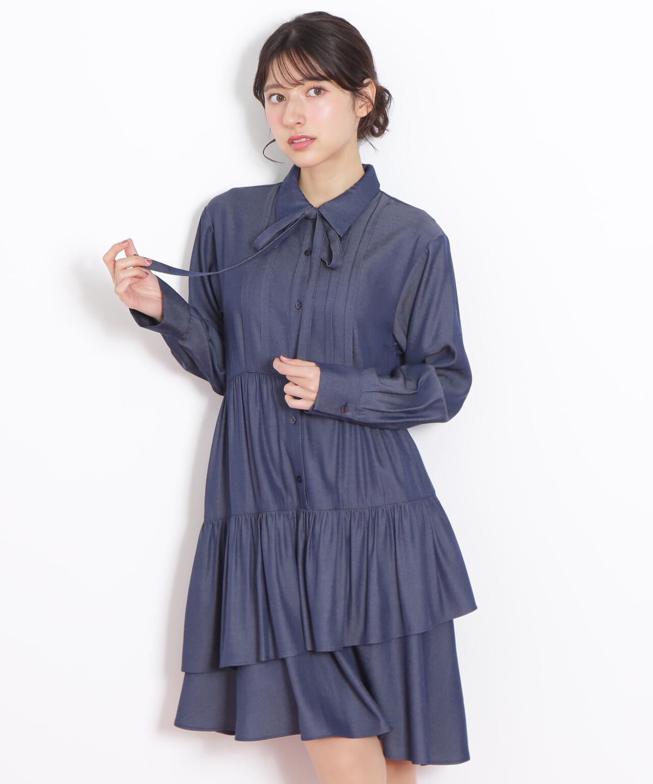 ティアードミニシャツワンピース | JILL by JILL STUART（ジル バイ