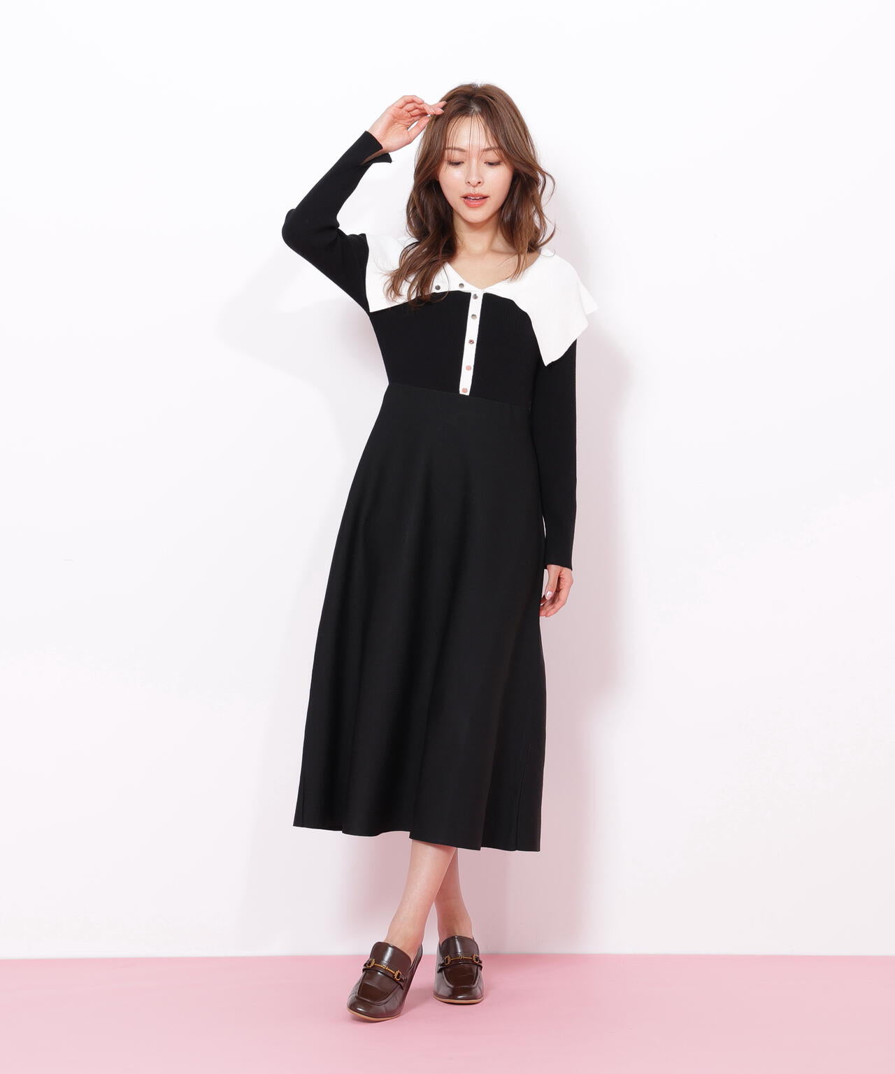 ビッグカラーニットワンピース | JILL by JILL STUART（ジル