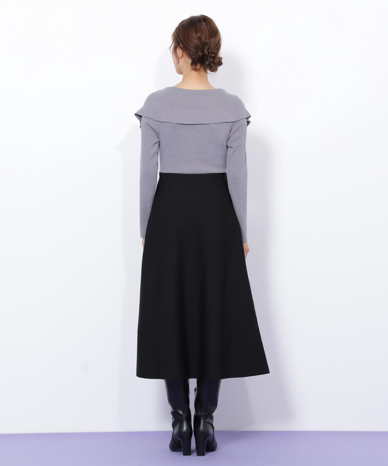 ビッグカラーニットワンピース | JILL by JILL STUART（ジル バイ ジル