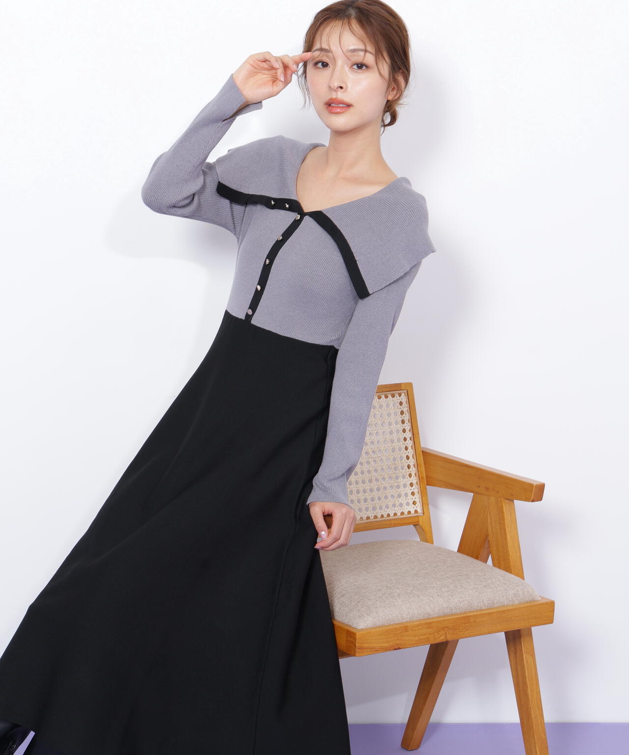 【JILL  STUART】シルク100%ワンピース新品 JILL by JILL STUART（ジルバイジルスチュアート）の