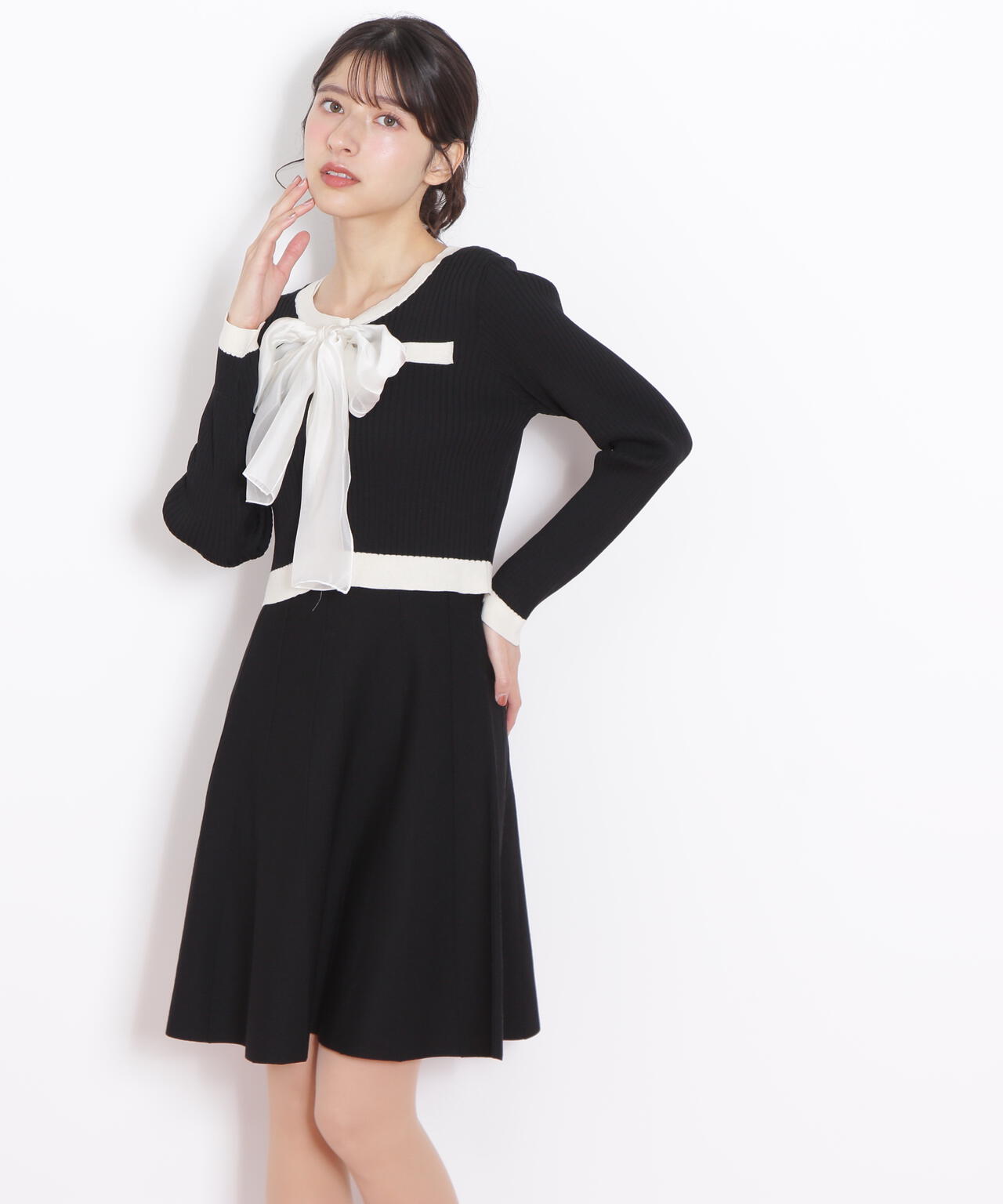 ビッグリボンニットアップ