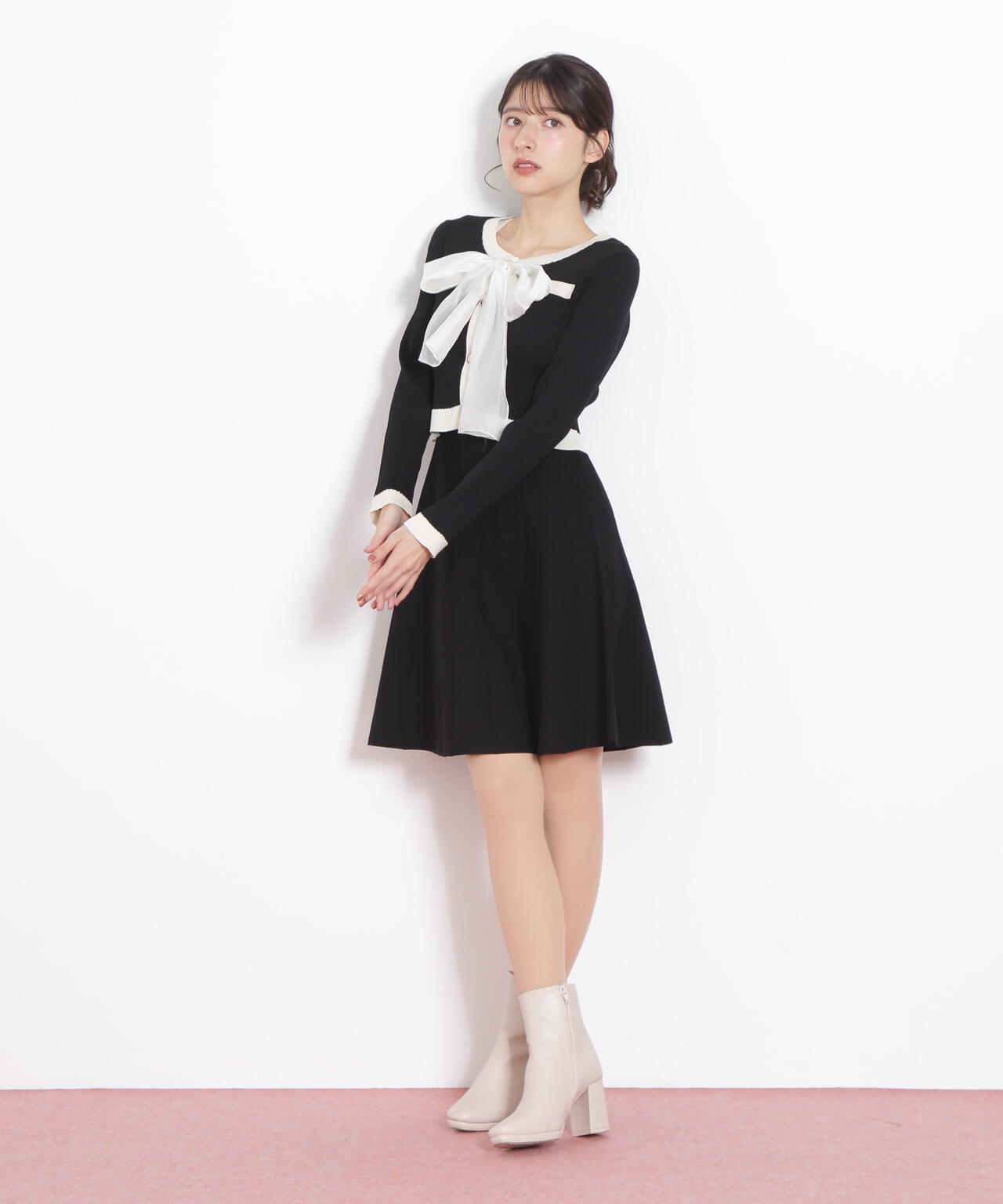 OHGA シルバー　23,5㎝　ビッグリボン　ミュール リボンショルダーシルバーバッグ | ファッション通販サイト NUGU