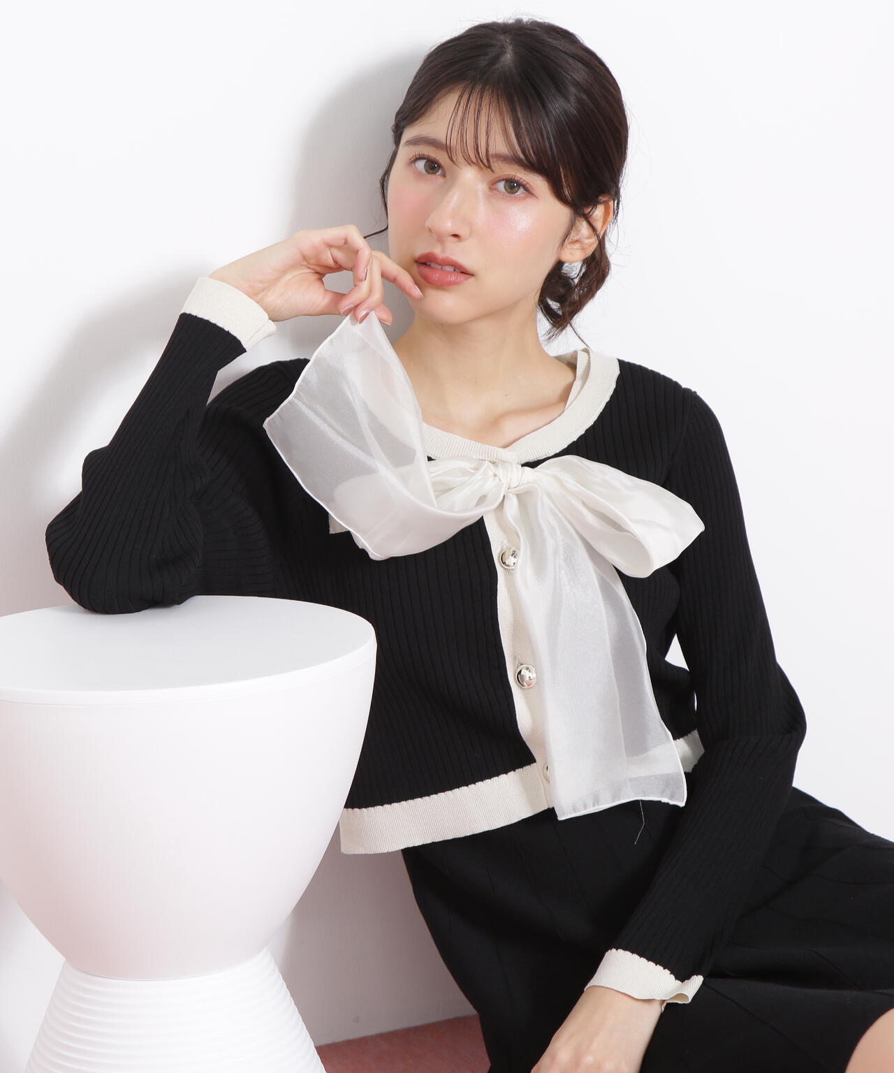 ビッグリボンニットアップ