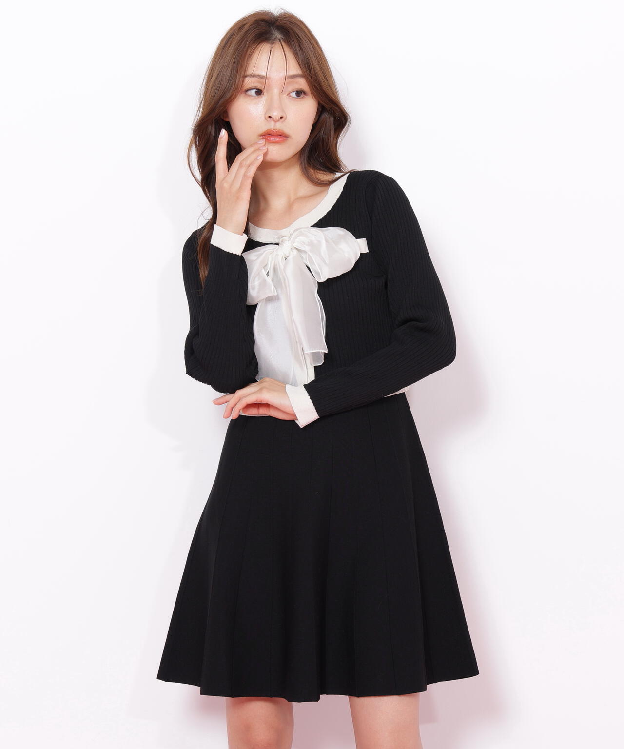 ビッグリボンニットアップ