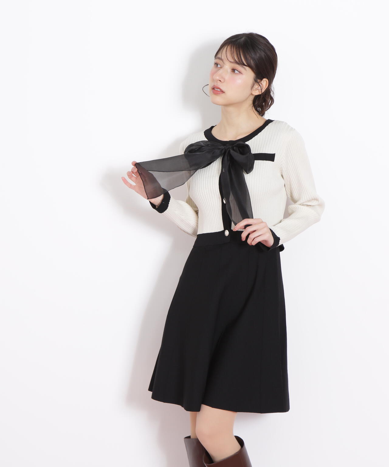 ビッグリボンニットアップ