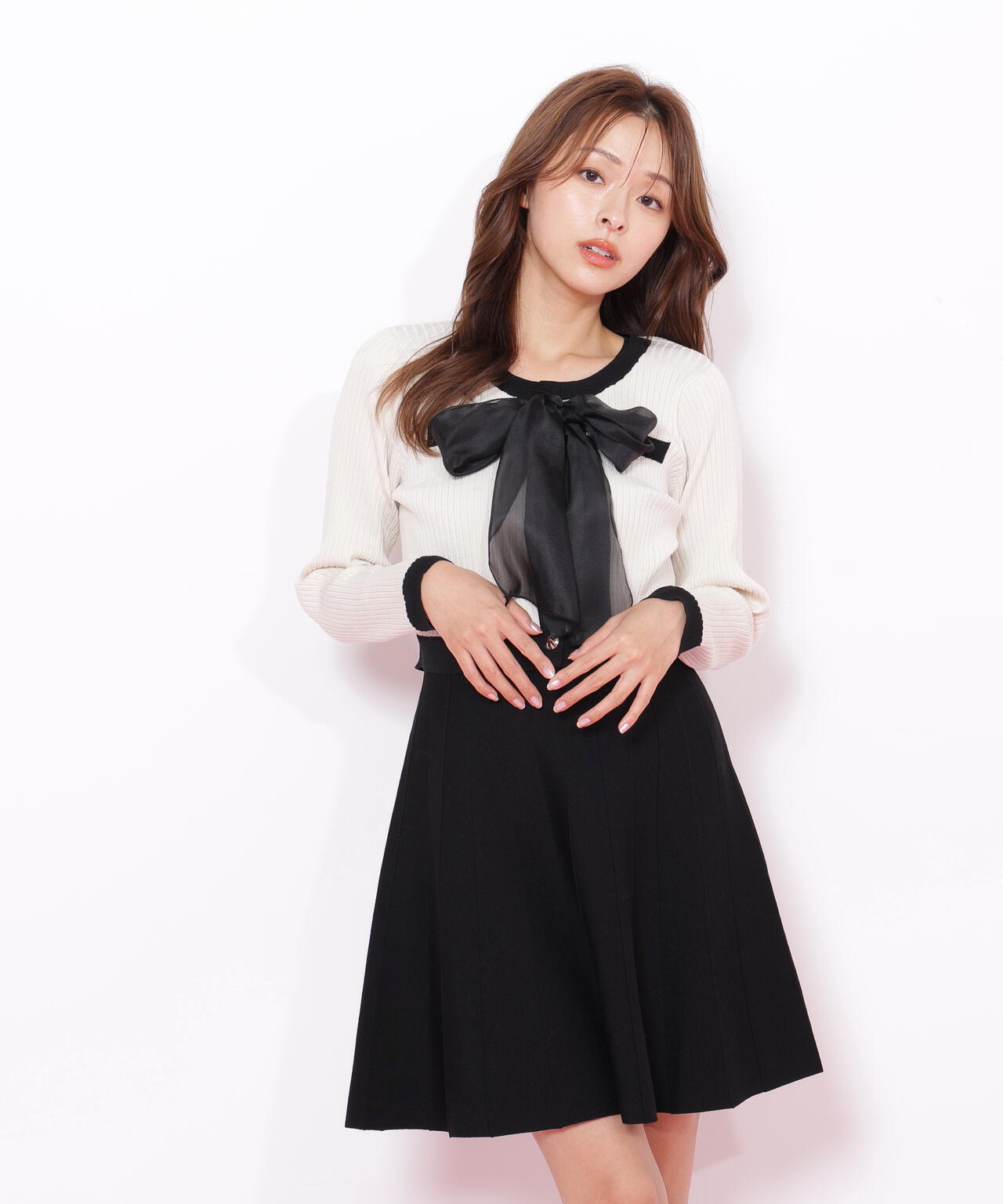 ビッグリボンニットアップ