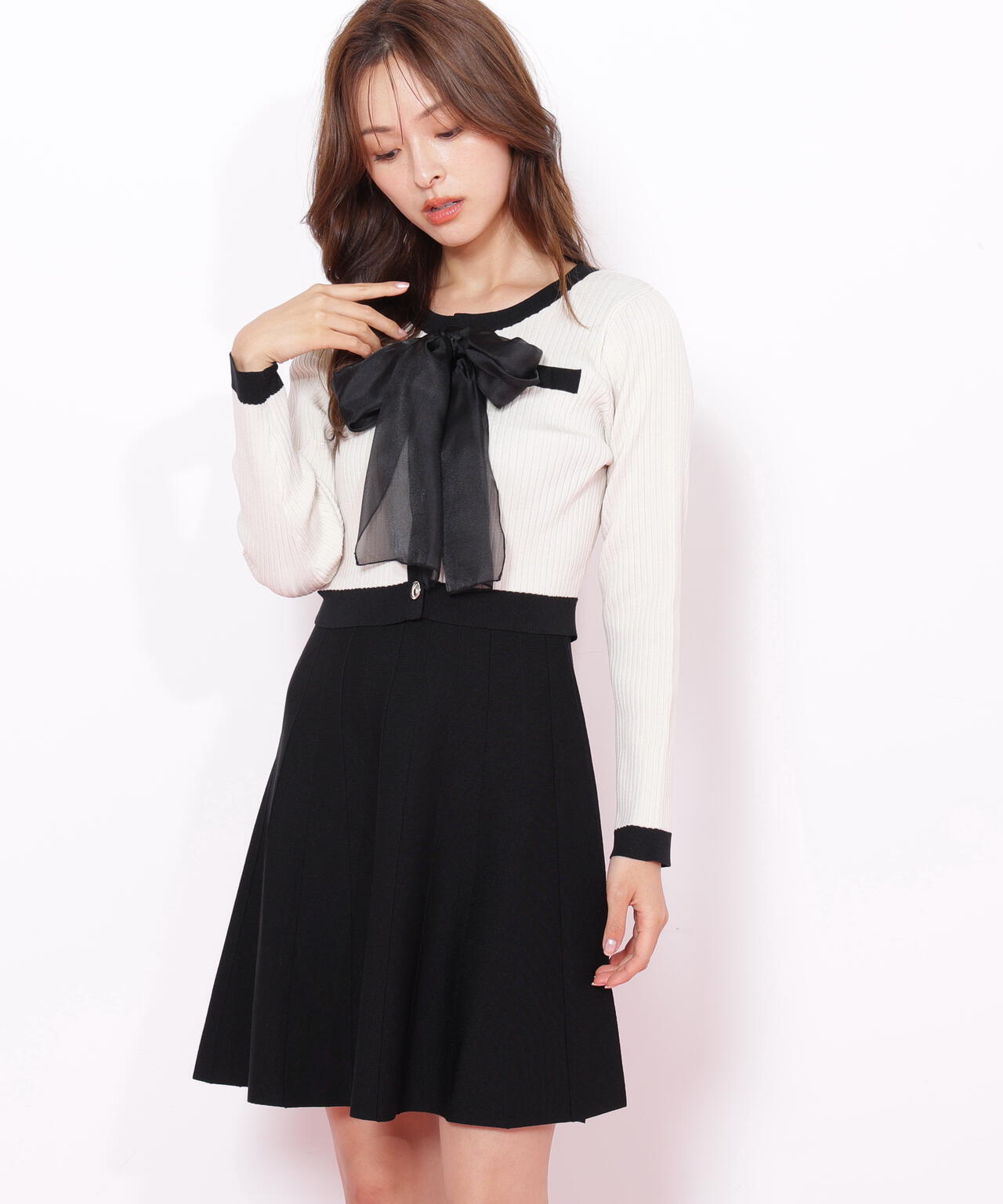 ビッグリボンニットアップ