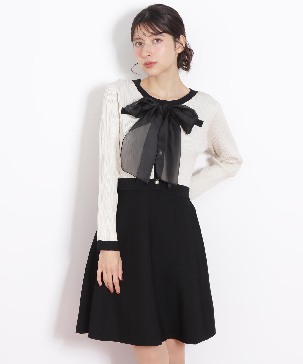 ビッグリボンニットアップ