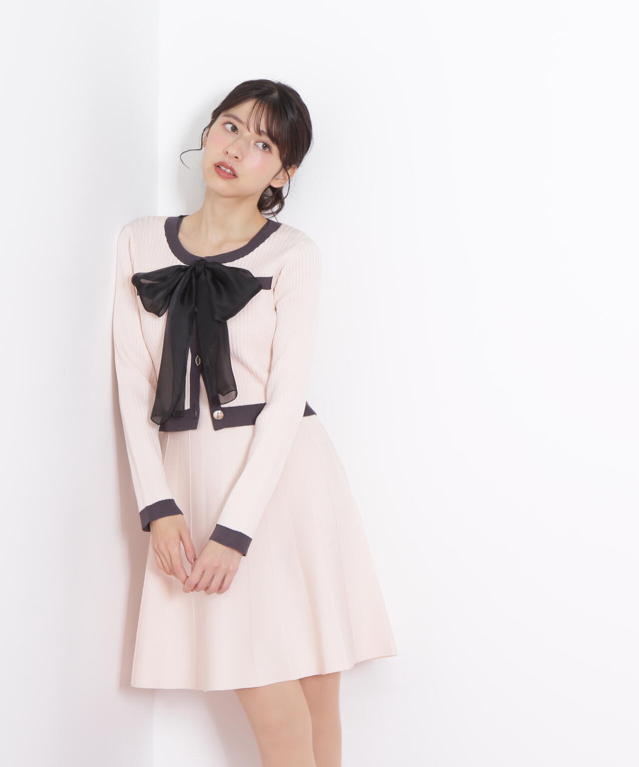 ビッグリボンニットアップ