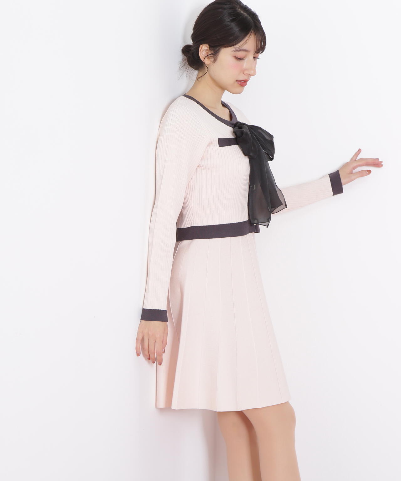 ビッグリボンニットアップ