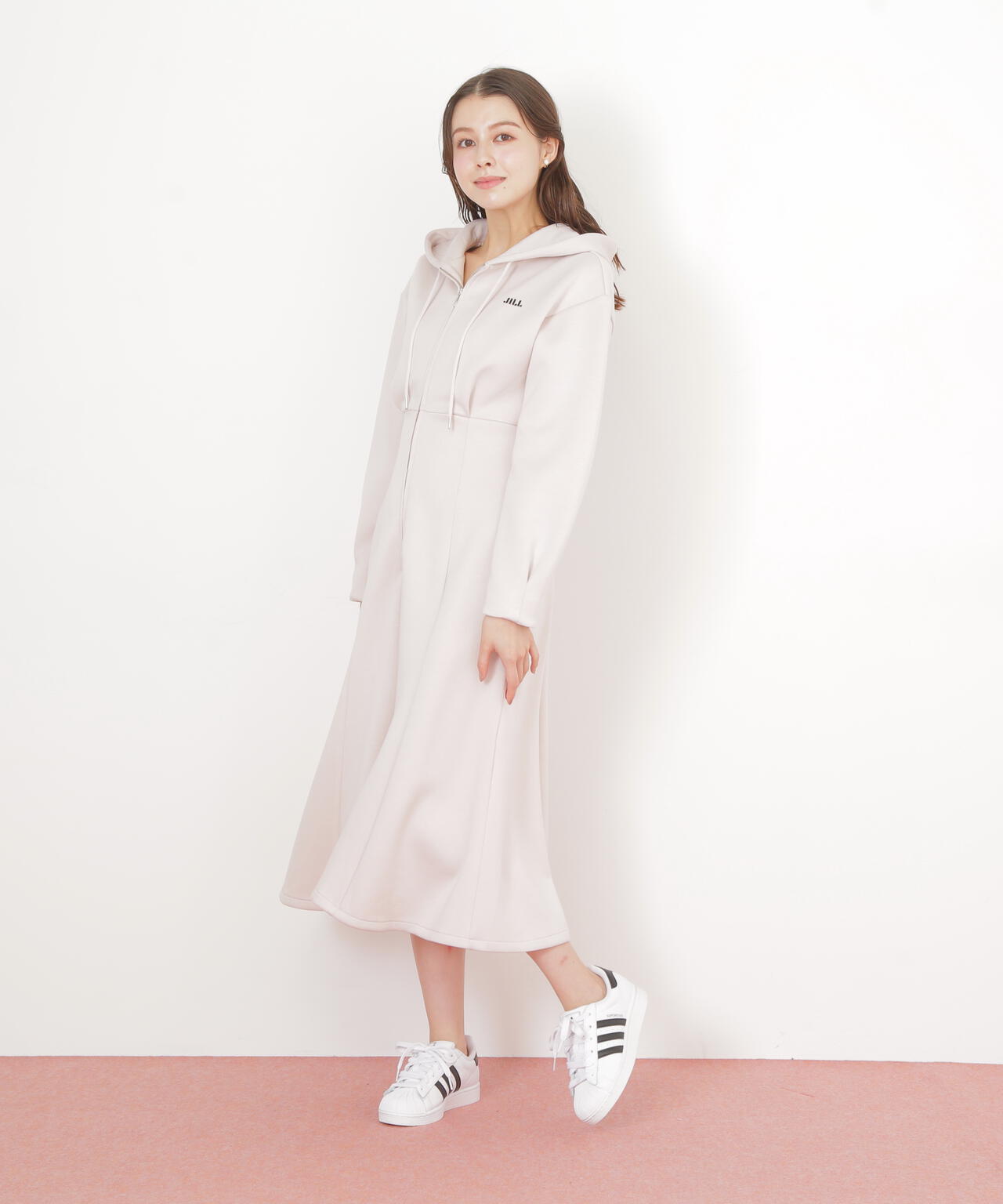 ダイバーフーディーロングワンピース | JILL by JILL STUART（ジル