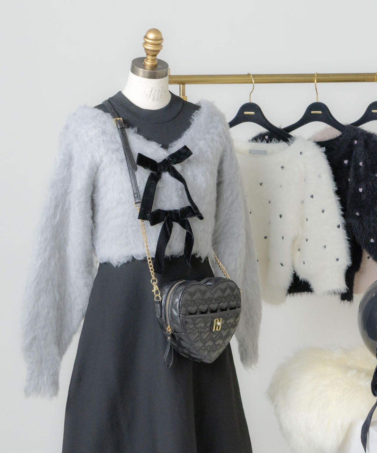 起毛カーデニットワンピースセット | JILL by JILL STUART（ジル バイ