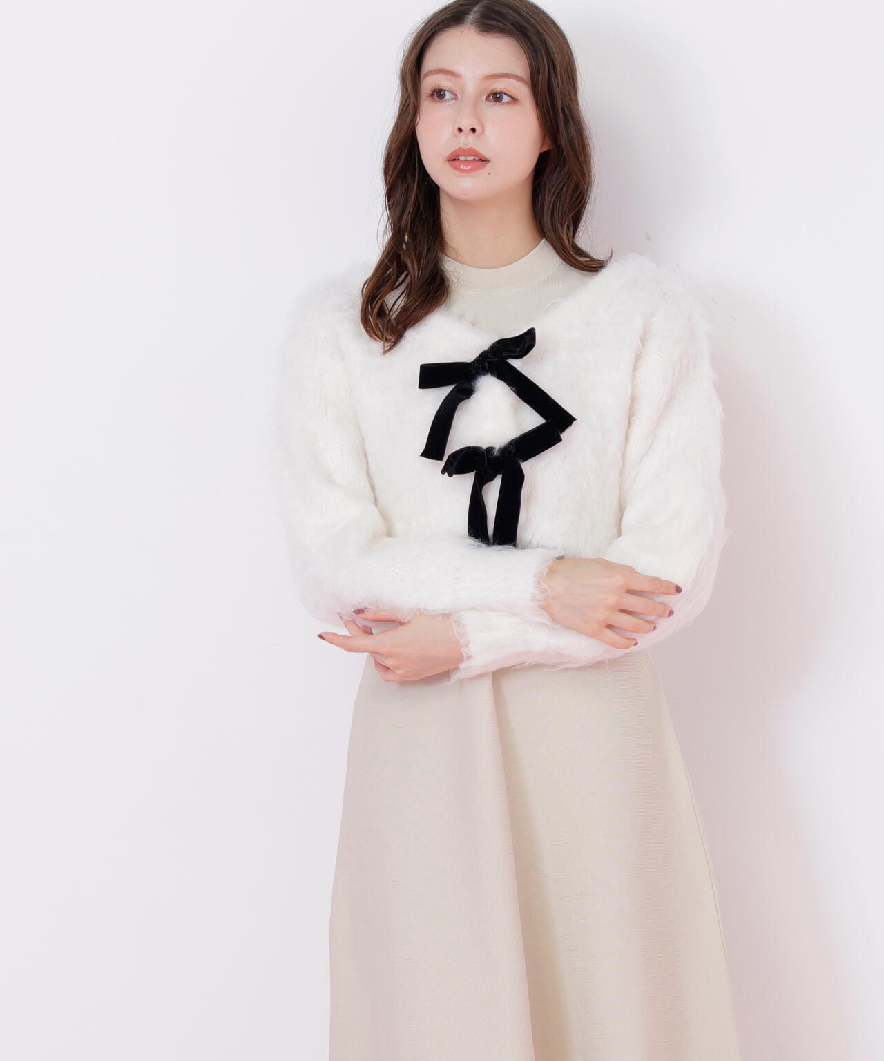 起毛カーデニットワンピースセット | JILL by JILL STUART（ジル バイ