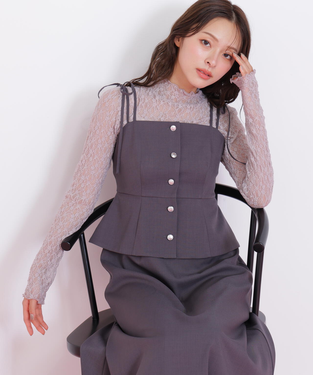 肩リボンジャンスカ | JILL by JILL STUART（ジル バイ ジル