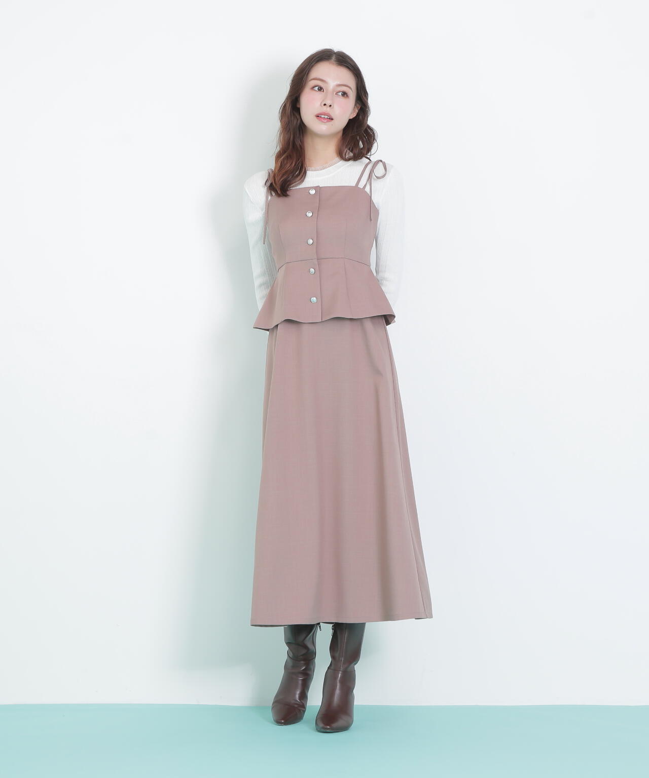 肩リボンジャンスカ | JILL by JILL STUART（ジル バイ ジル