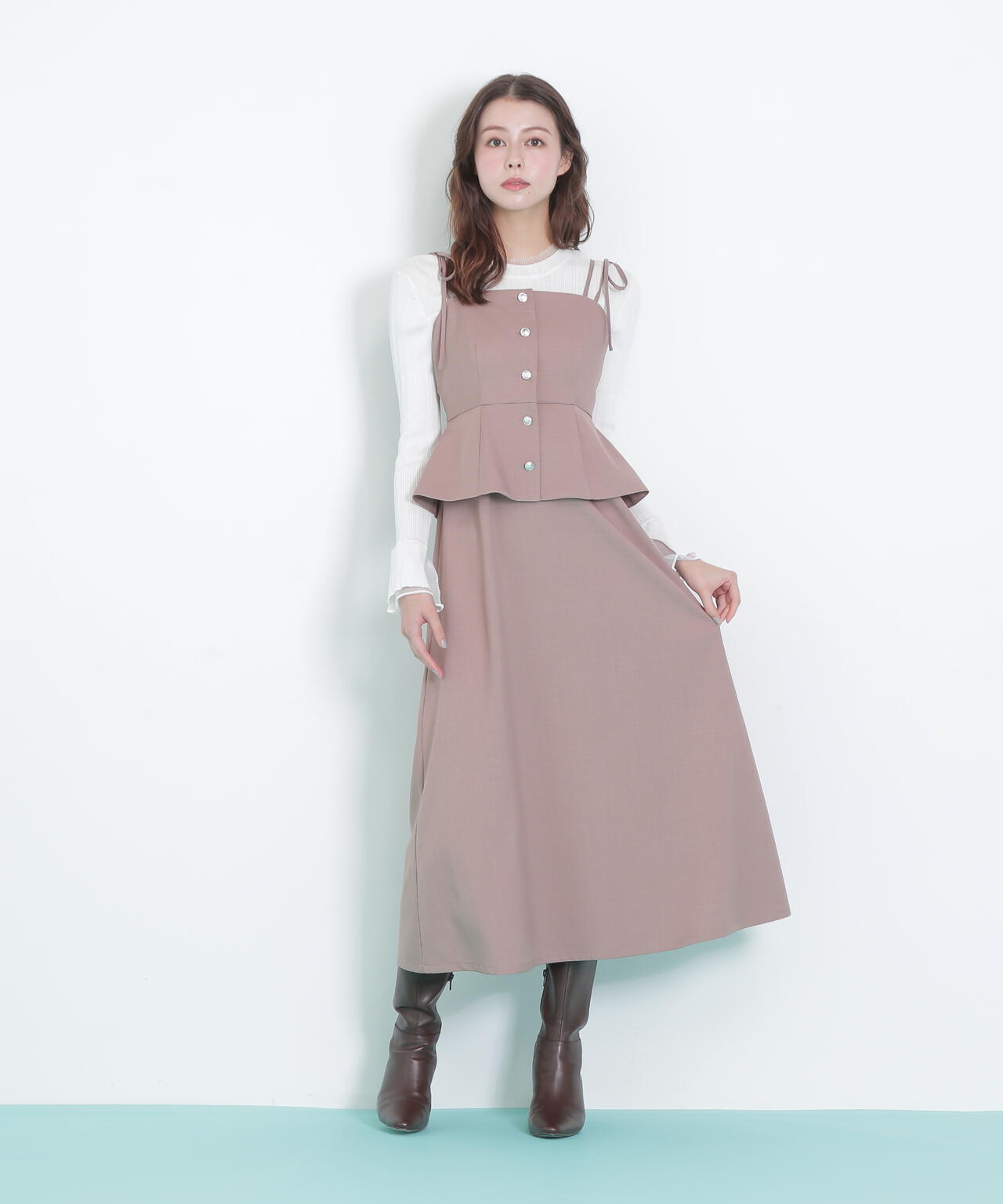 肩リボンジャンスカ | JILL by JILL STUART（ジル バイ ジル