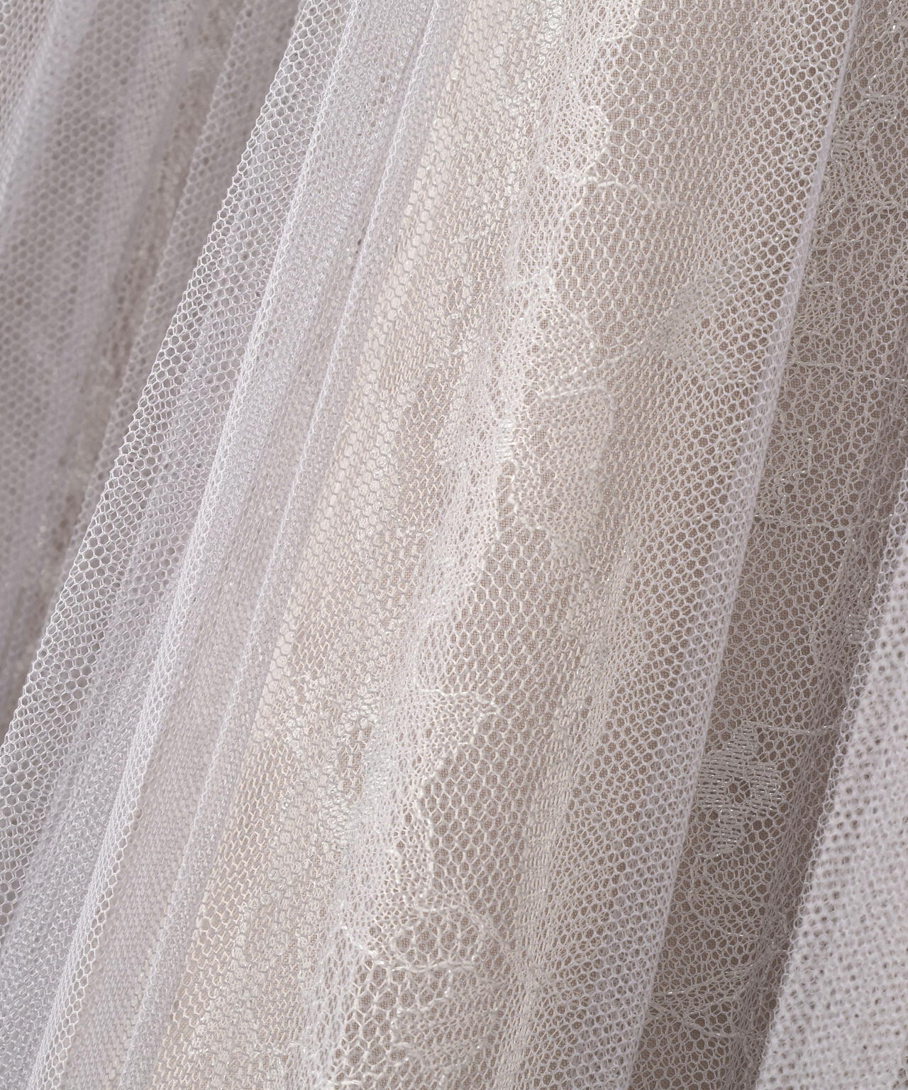 配色パイピングレースワンピース