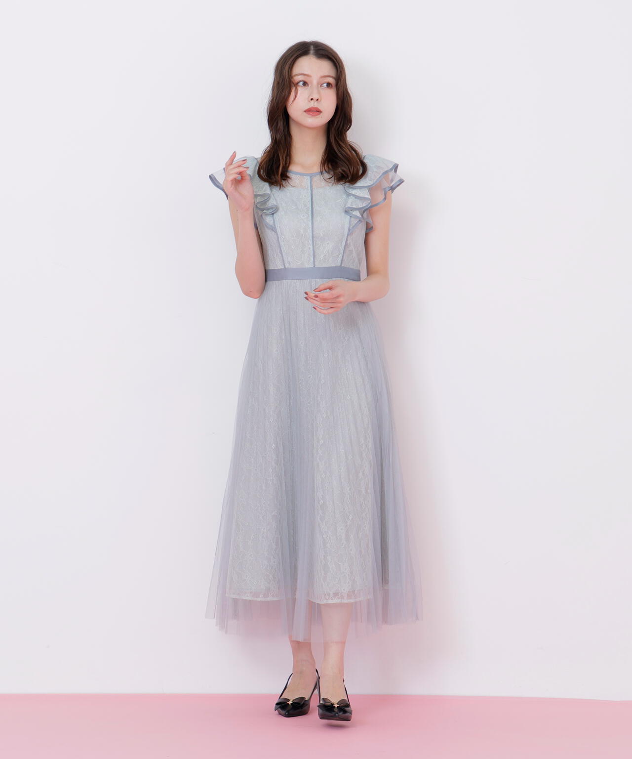 配色パイピングレースワンピース | JILL by JILL STUART（ジル