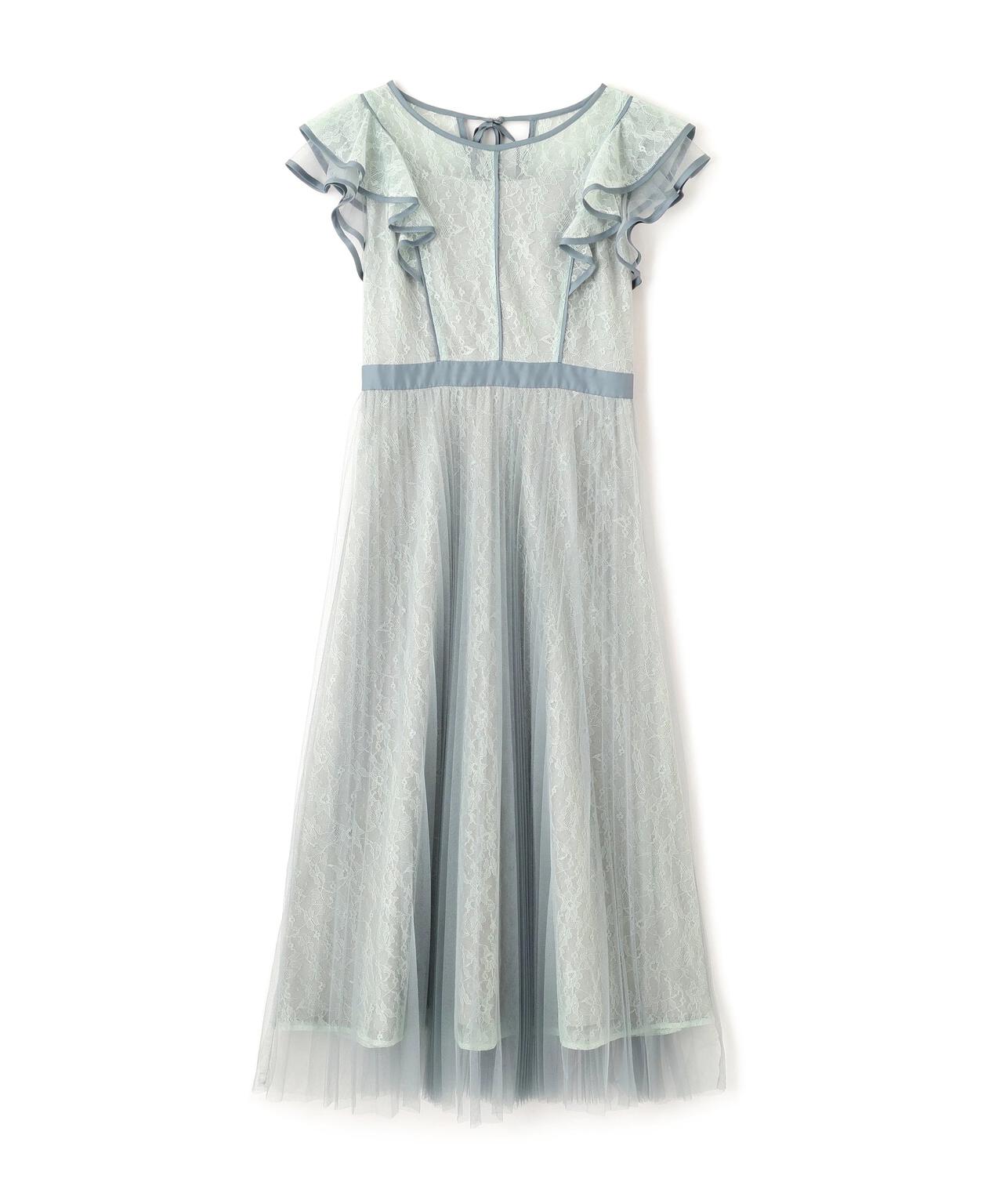 【値下げしました】JILL STUARTワンピース 配色パイピングレースワンピース | JILL by JILL STUART（ジル