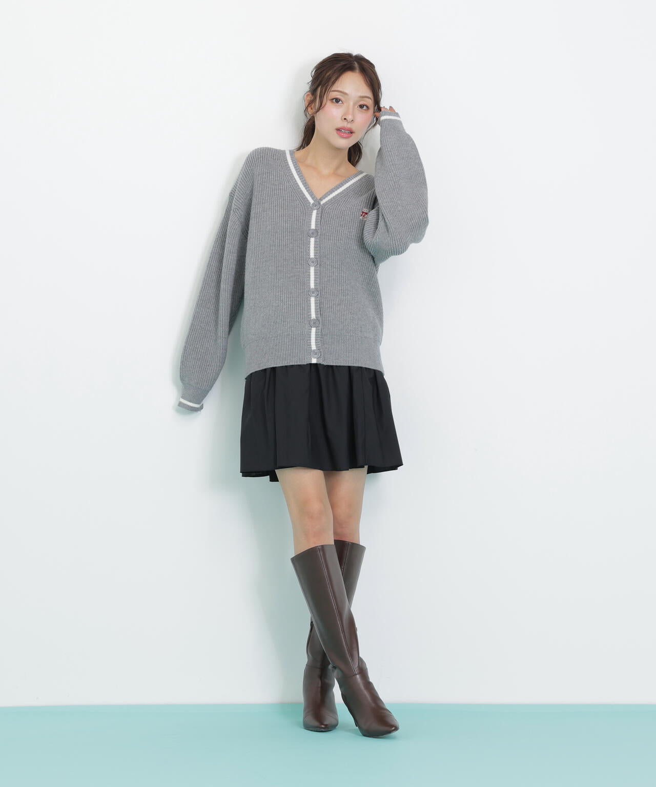 ＜ＢＥＡＲシリーズ＞カーディガンセットアップ