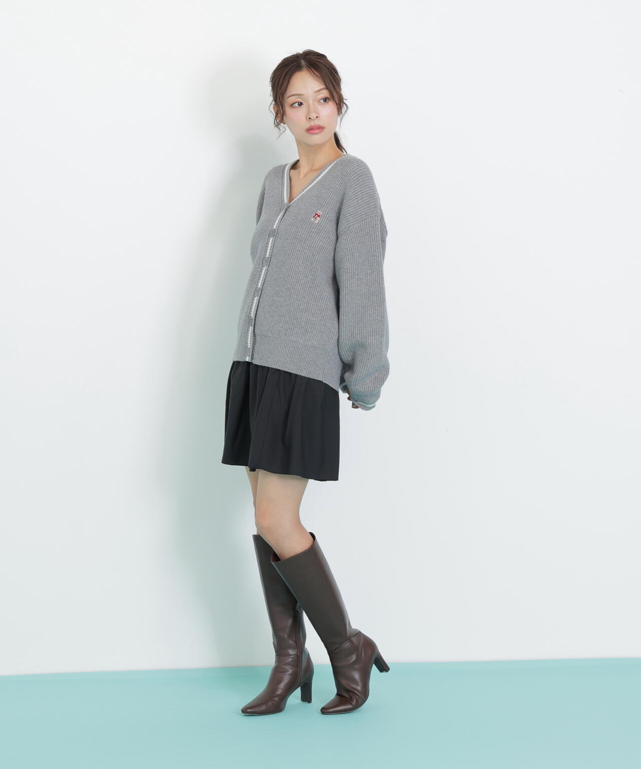 ＜ＢＥＡＲシリーズ＞カーディガンセットアップ