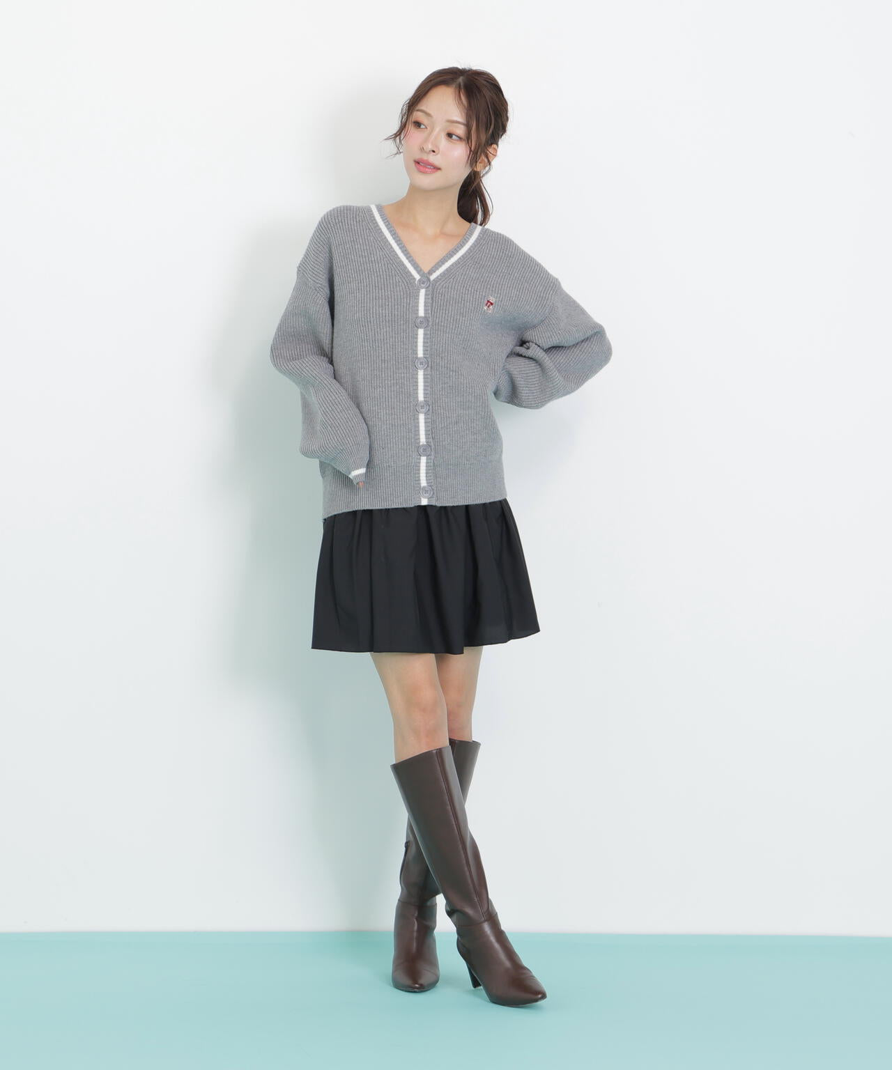 ＜ＢＥＡＲシリーズ＞カーディガンセットアップ