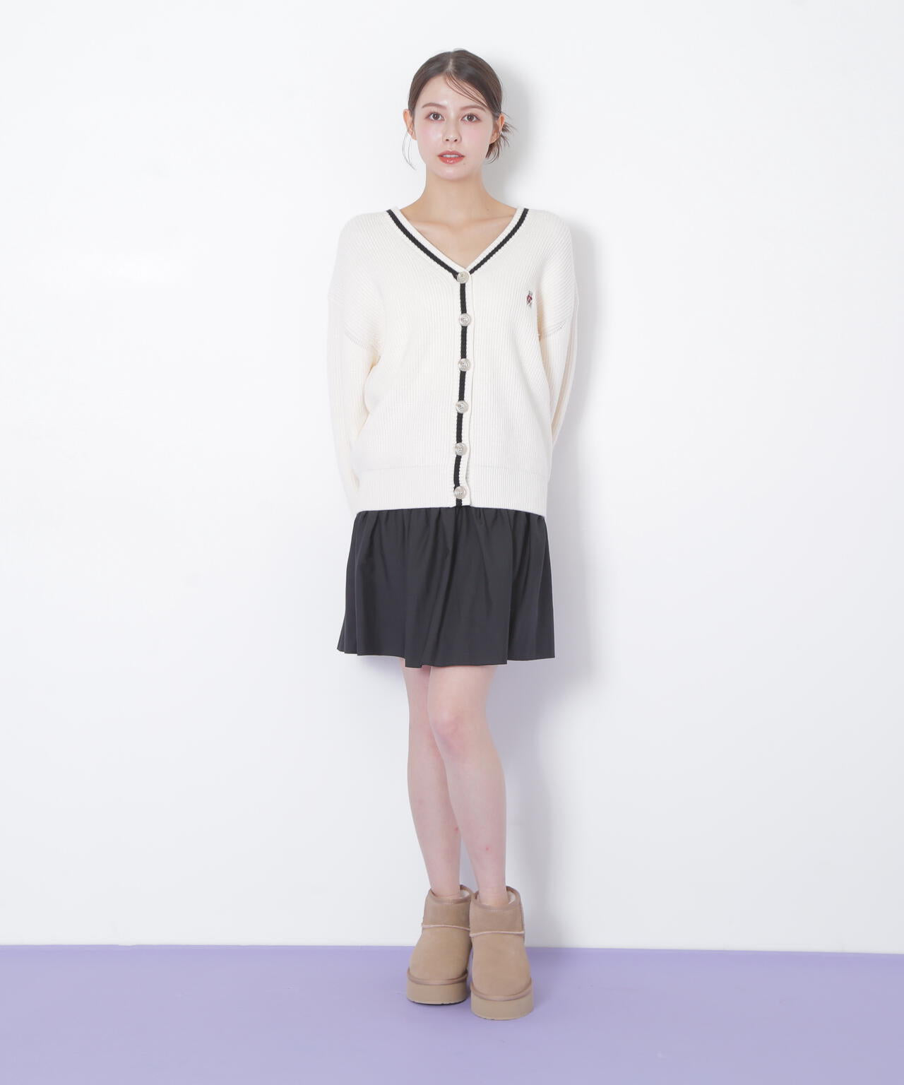 ＜ＢＥＡＲシリーズ＞カーディガンセットアップ