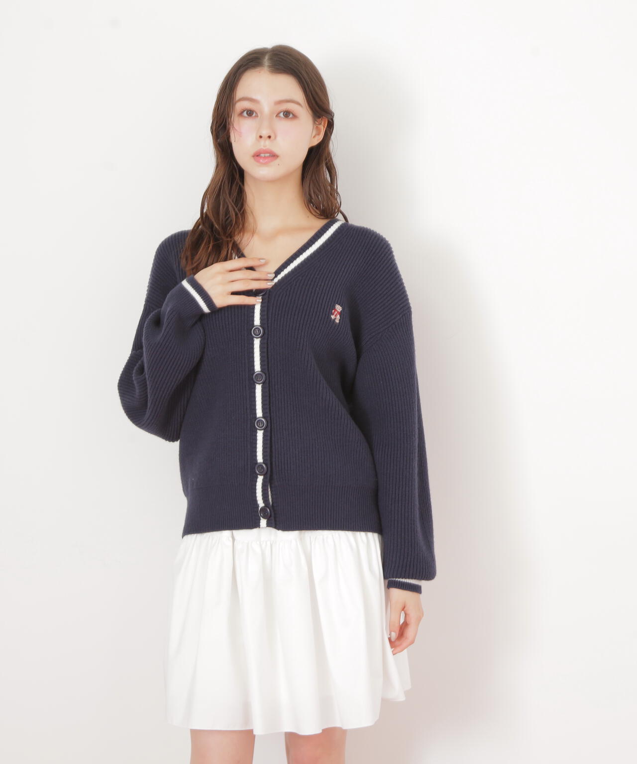 ＜ＢＥＡＲシリーズ＞カーディガンセットアップ