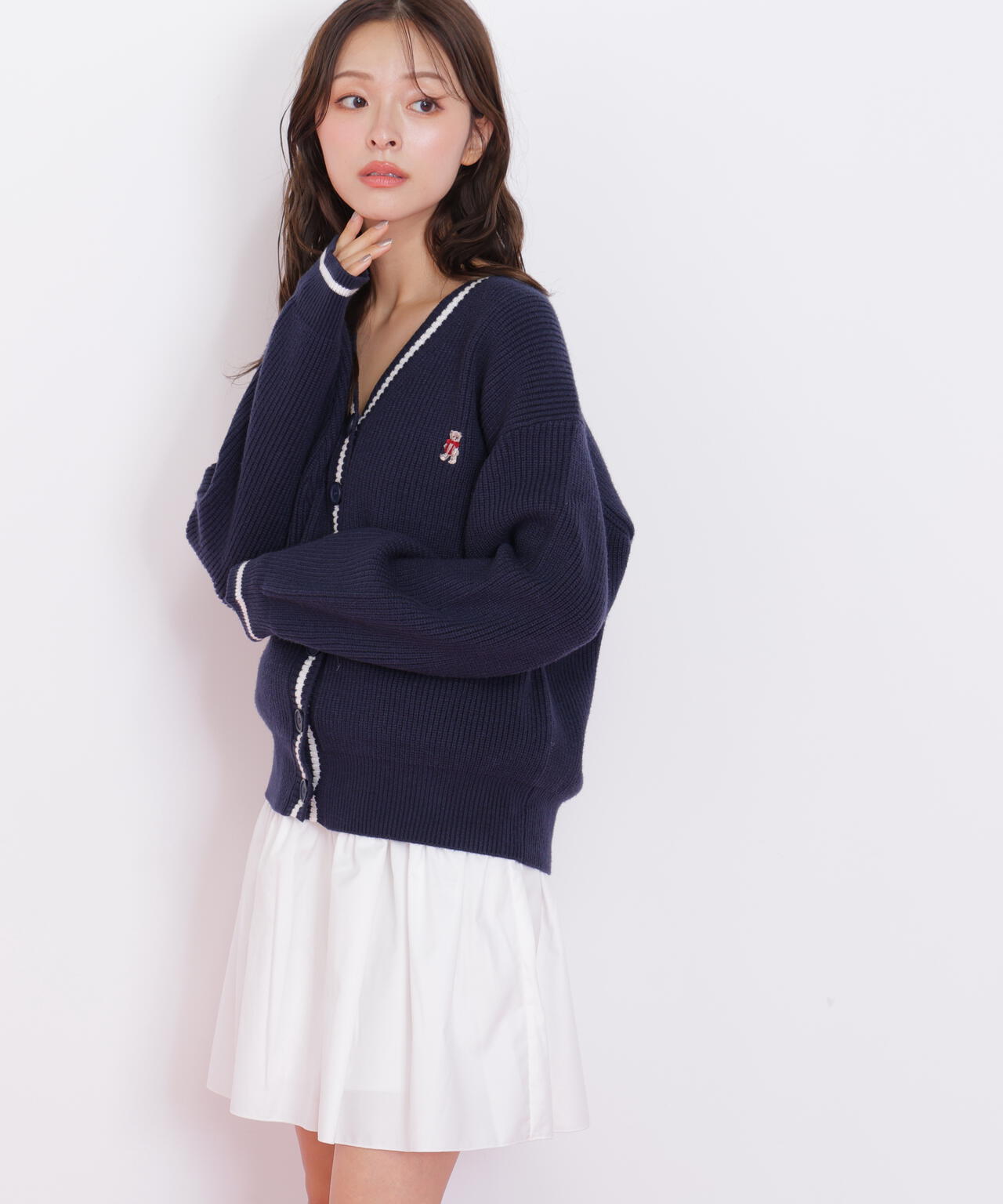 ＜ＢＥＡＲシリーズ＞カーディガンセットアップ