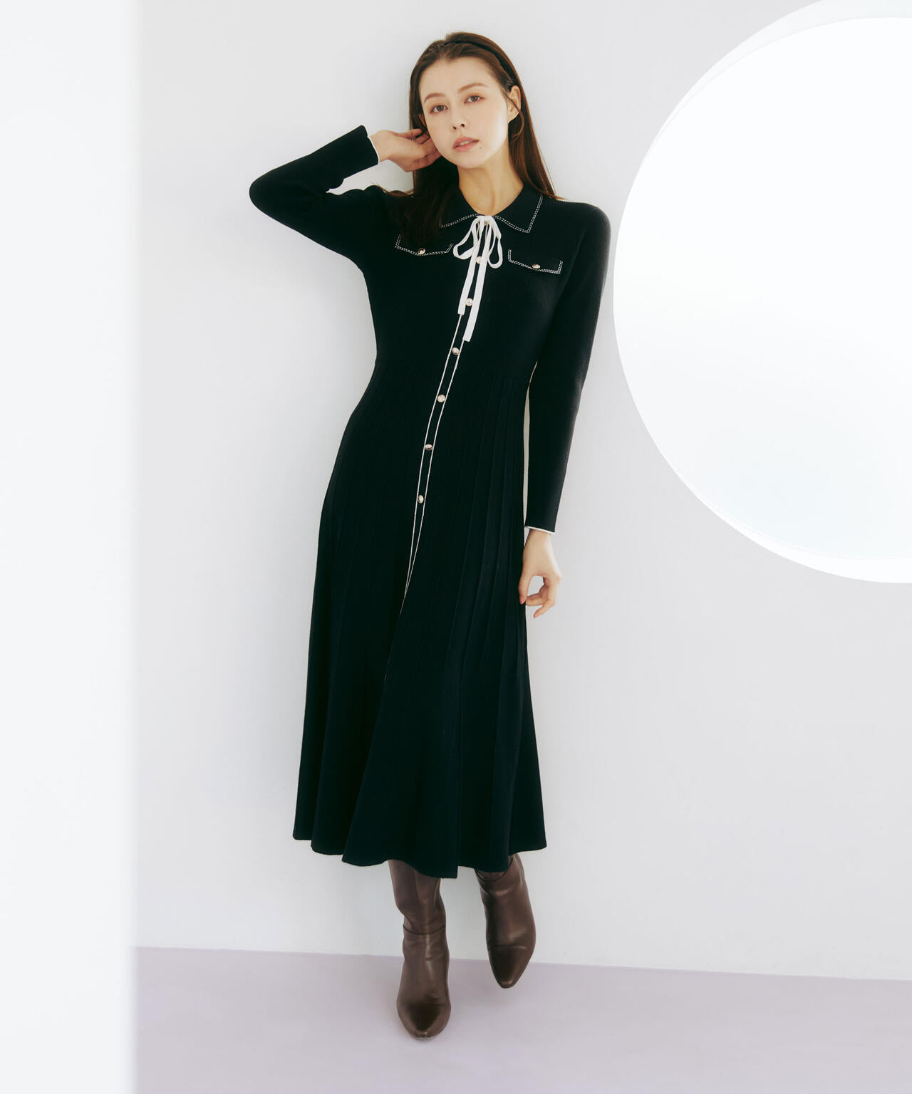 ステッチカラーニットワンピース | JILL by JILL STUART（ジル