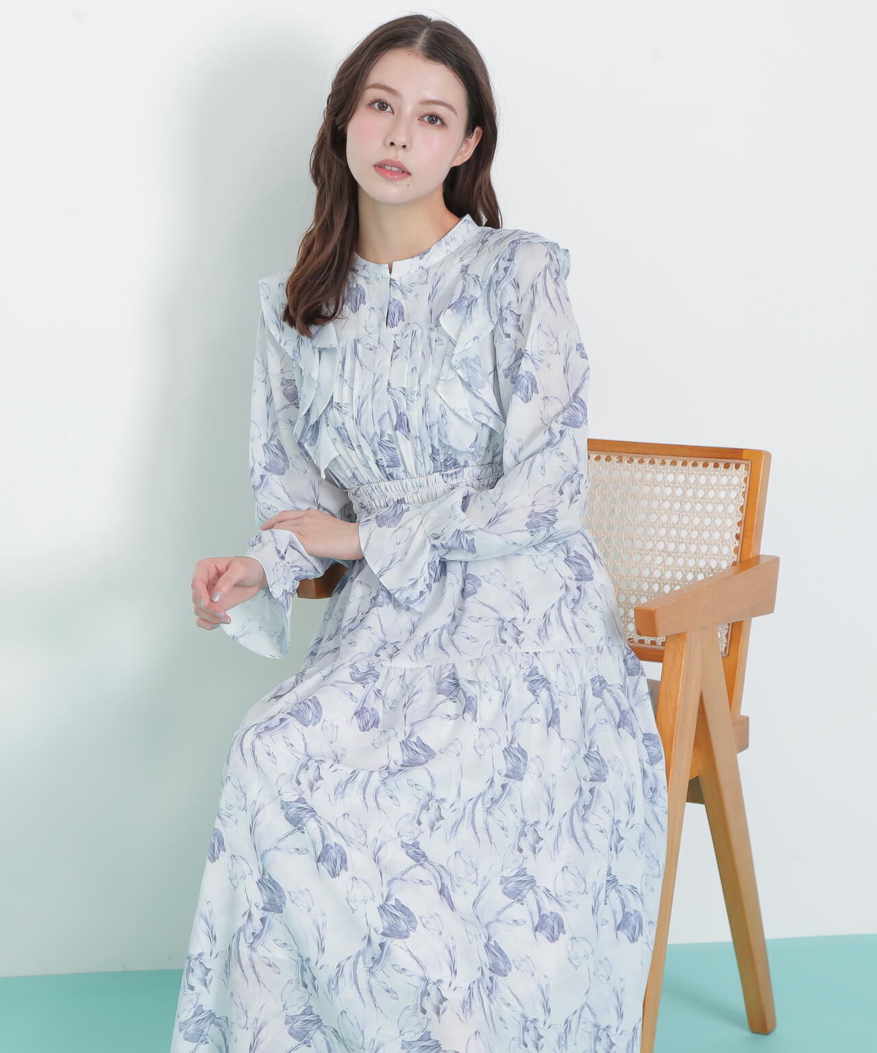 ピンタック花柄ワンピース | JILL by JILL STUART（ジル バイ ジル