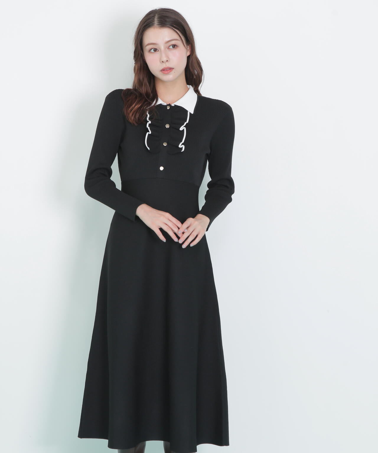 フリルポロニットワンピース | JILL by JILL STUART（ジル バイ