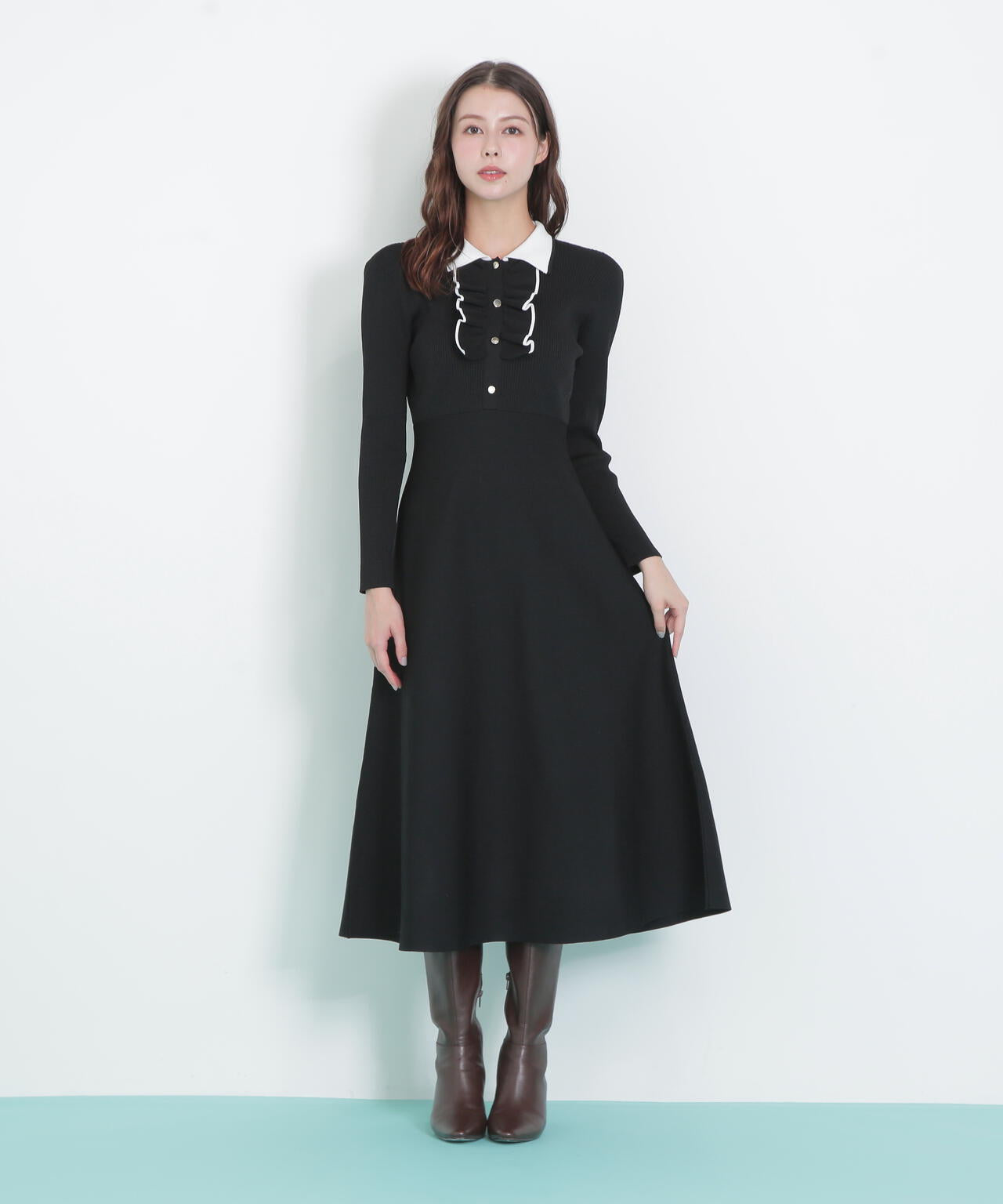 フリルポロニットワンピース | JILL by JILL STUART（ジル バイ