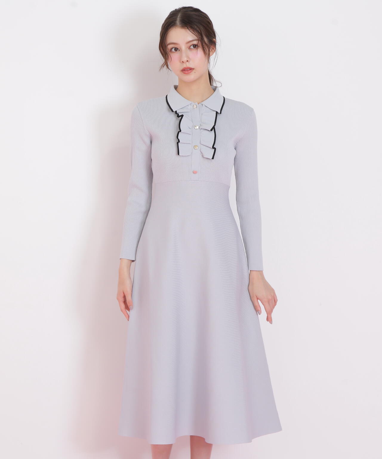 フリルポロニットワンピース | JILL by JILL STUART（ジル バイ