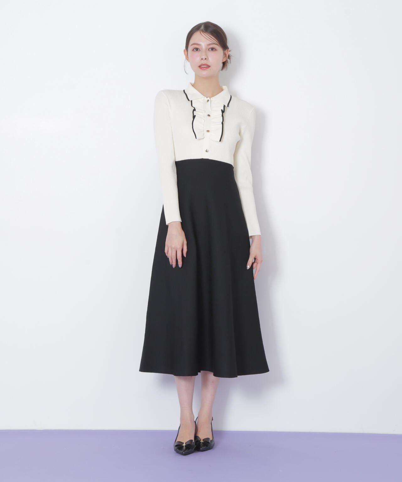 フリルポロニットワンピース | JILL by JILL STUART（ジル バイ