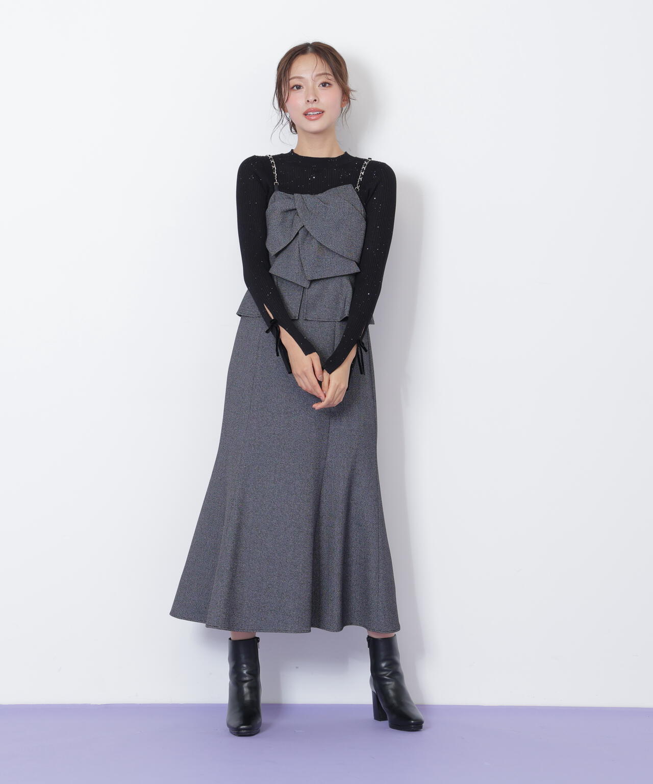 M*e様 JILL by JILL STUART リボンナロージャンスカ リボンナロージャンスカ | JILL by JILL STUART（ジル バイ ジル