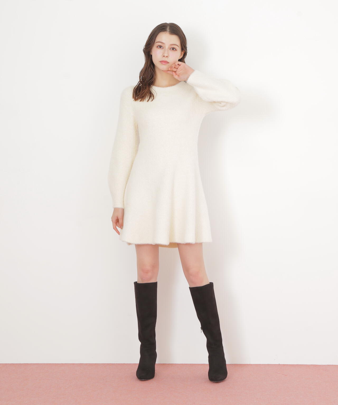 シャギーミニニットワンピース | JILL by JILL STUART（ジル